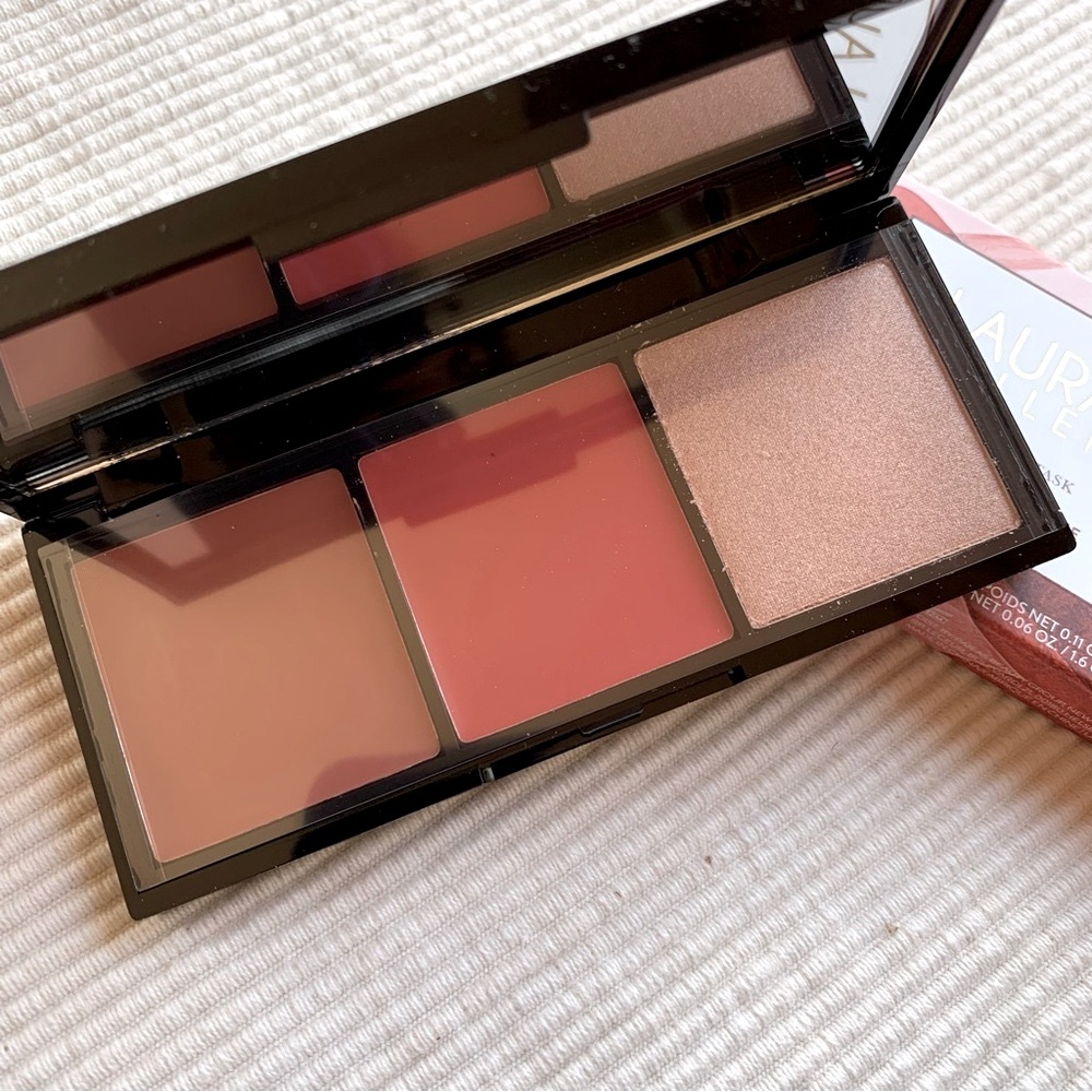 LAURA GELLER NEW YORK Multitasking Eye Lip Cheek Palette Cream to Powder Trio - Picture 2 of 6